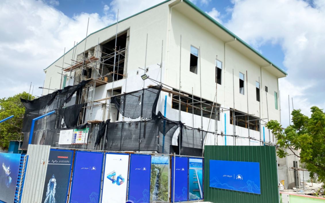 ކުޅުދުއްފުށި ރީޖަނަލް ހޮސްޕިޓަލް މަރާމާތުކުރުމުގެ ބޮޑުބައެއް ނިމިއްޖެ