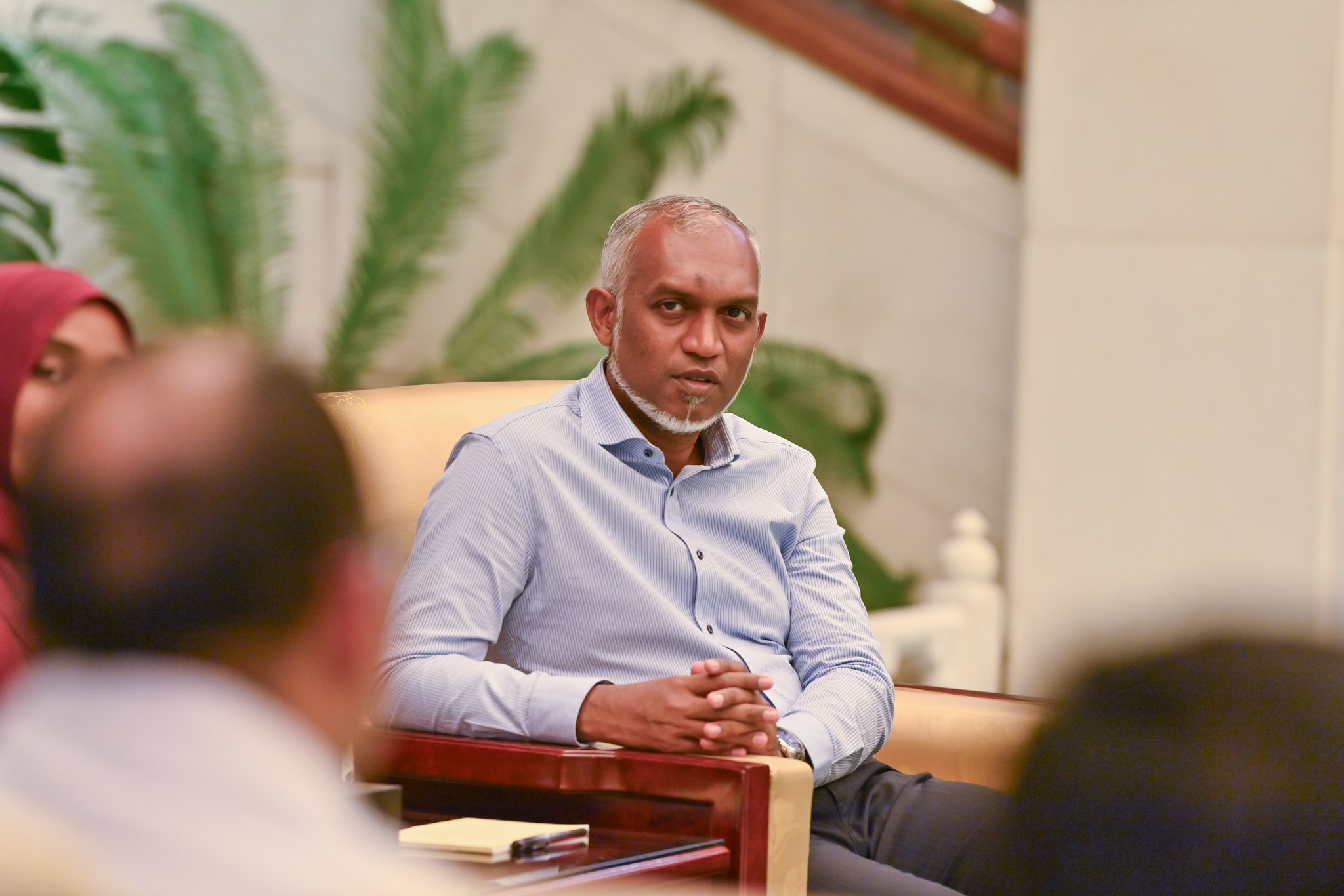 ލޯނެއް ނަގައިގެންވިޔަސް މަސްވެރިންނަށް ދޭންޖެހޭ ފައިސާ ހަމަޖައްސާނަން: ރައީސް