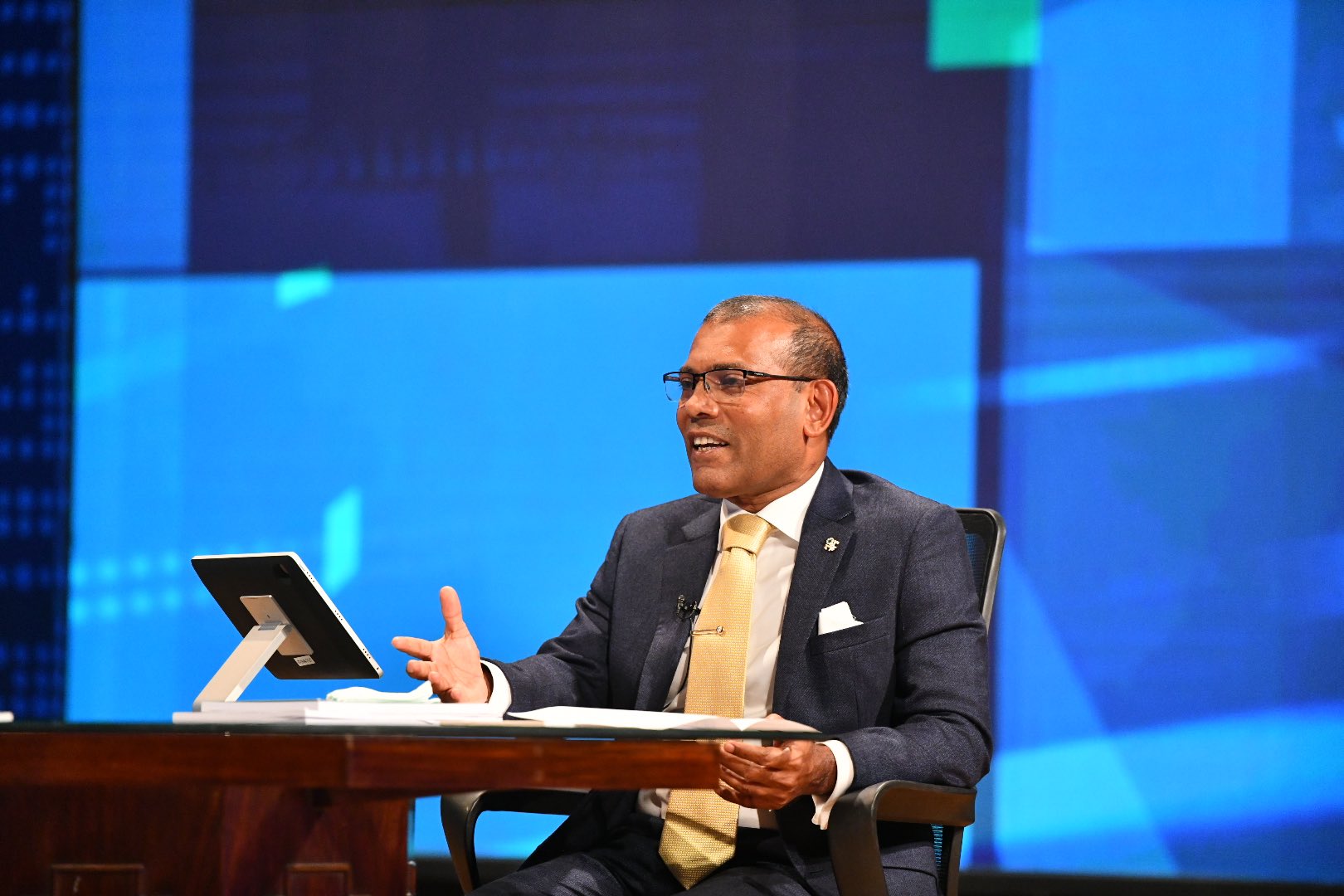 އަޅުގަނޑަކީ ސަރުކާރެއް ނޫން; ގޯތި ދޭނީ ސަރުކާރުން - ރައީސް ނަޝީދު