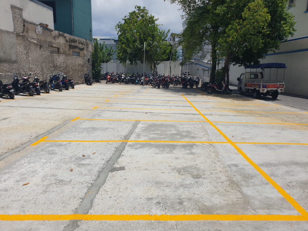 އޯކިޑްމަގުގެ ޕާކިން ނަގައި އާ ޕާކިން ޒޯނެއް ހަދައިފި