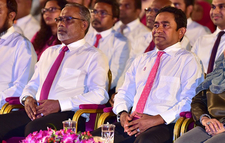 ރައީސް ޔާމީންގެ ސާބިތު ދަރަންޏެއް އެބައޮތް: އީސީ