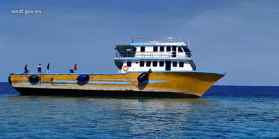 5 މީހުންނާއެކު ދަތުރުކުރި ދޯންޏެއް ތިލަޔަކަށް އަރައިފި