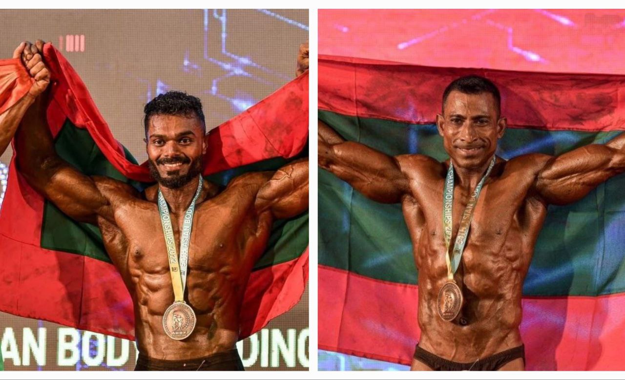 މޯޑް އާއި ހިމްޔާން ރާއްޖެއަށް ރަން މެޑަލް ހޯދައިދީފި