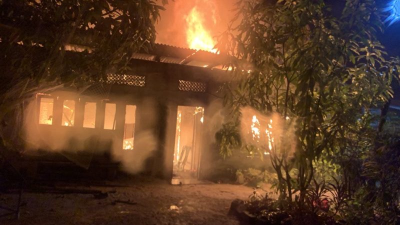 ފިއްލަދޫ ގެއެއްގައި ރޯވެ އަނދައިފި