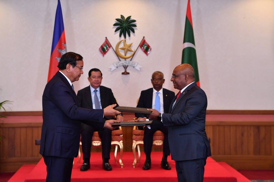 ކެމްބޯޑިއާއިން މިހާރު ދިވެހިންނަށް 30 ދުވަހުގެ އޮންއެރައިވަލް ވިސާ ލިބޭނެ