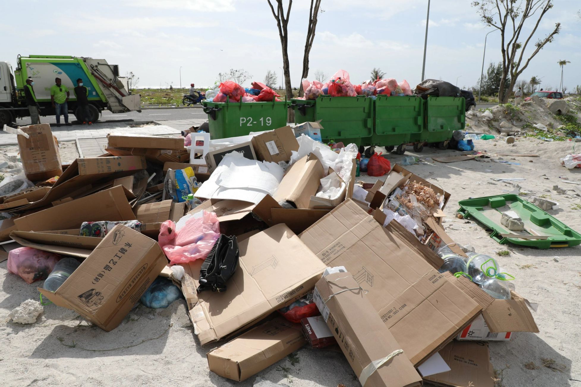 އިއްޔެވެސް 19 ޓަނުގެ ކުނި މާލެއިން ނެގި