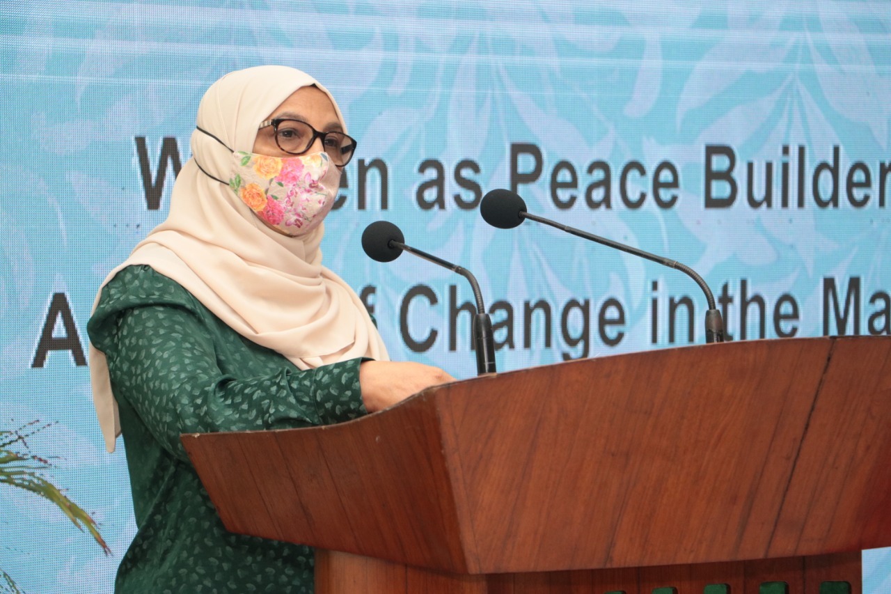 އަންހެނުންގެ ކުރިއެރުމަށް ކުރާމަސައްކަތްތައް ބައިނަލްއަގުވާމީ މުޖްތަމައާ ހިއްސާކޮށްފި