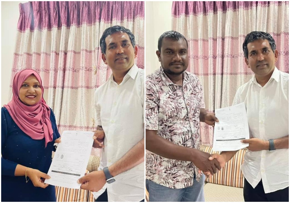 ތުރާކުނު ދެ ކައުންސިލަރަކު ޕީޕީއެމަށް ސޮއިކޮށްފި