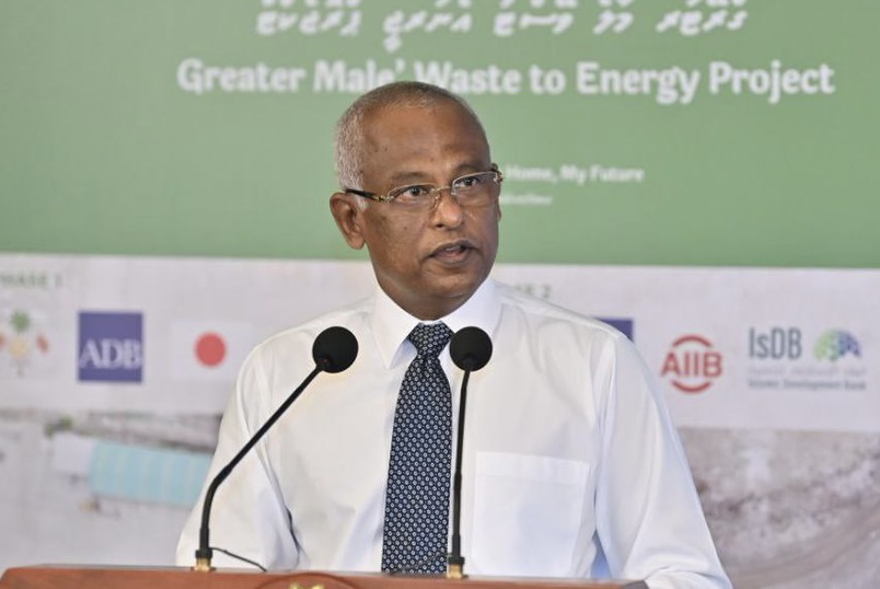 މާލޭގެ އިތުރުން އަތޮޅުތަކުގައި ކުނި މެނޭޖްކުރާ ނިޒާމު ގާއިމްކުރުން މުހިންމު: ރައީސް