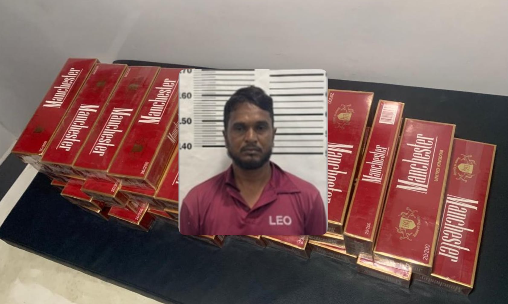 ވަގަށް ސިނގިރޭޓު އެތެރެކުރި ބަންގްލަދޭޝް މީހާގެ ބަންދަށް އިތުރު 15 ދުވަސް