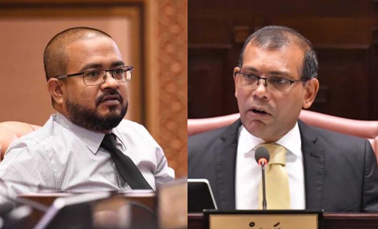 ޑރ. މުޢިއްޒު ހުވާކުރުމުގެ ރަސްމިއްޔާތަށް ހުރަސްއަޅަން އުޅެނީ ރައީސް ނަޝީދުގެ ޓީމުން: ނިހާދު