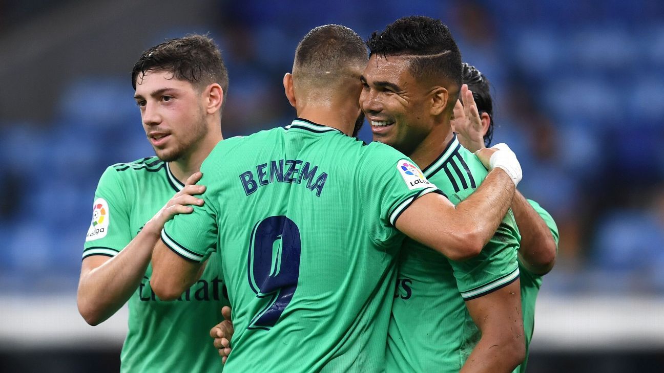 ސްޕެނިޝް ލީގުގެ އެއްވަނައިގައި ރެއާލް މެޑްރިޑް ހަމަޖެހިލައިފި