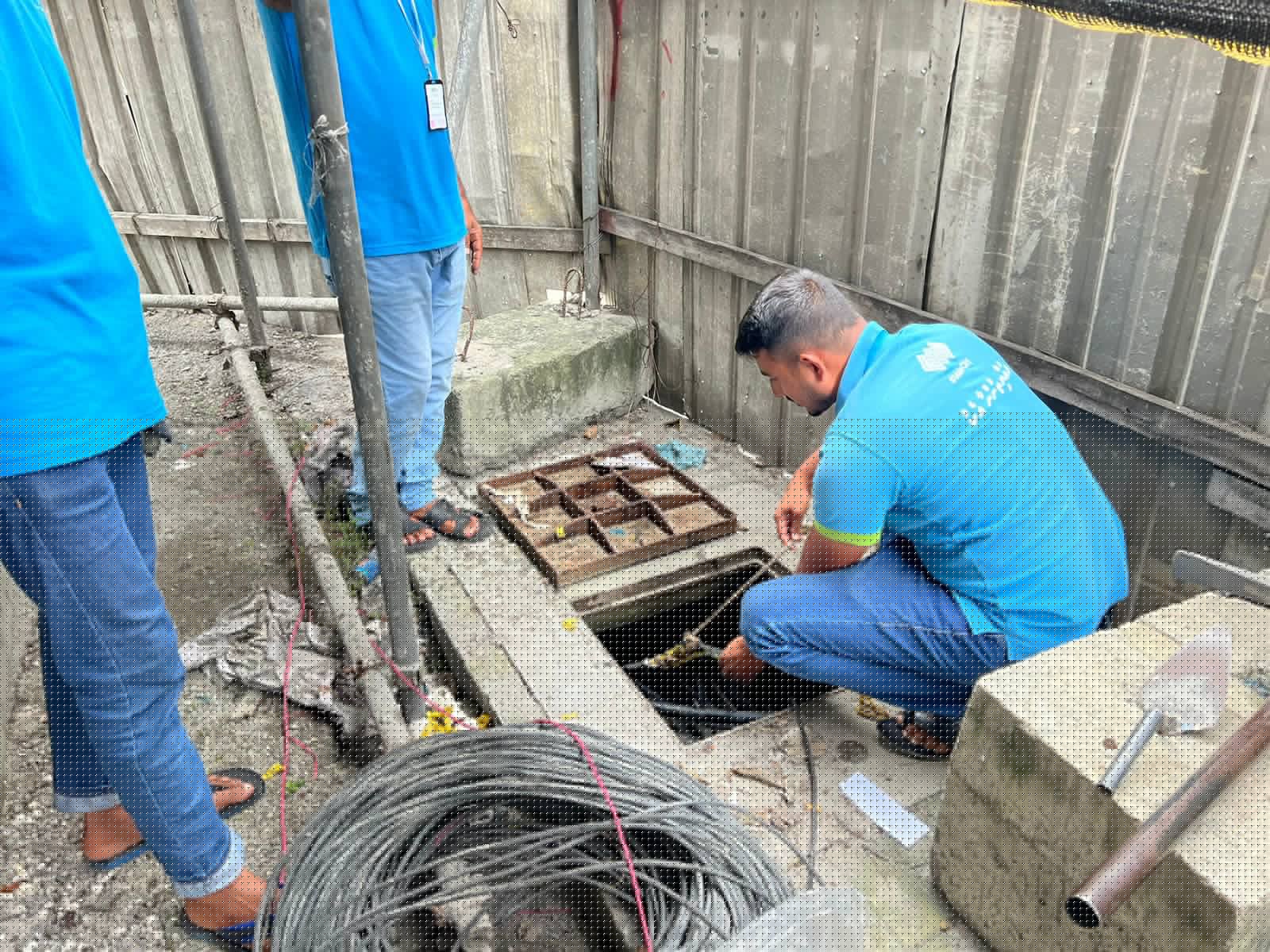 ސިނަމާލޭ 3 ގެ ފެން މޯޓަރުގެ ކޭބަލް ވަގަށް ގެންގޮސްފި