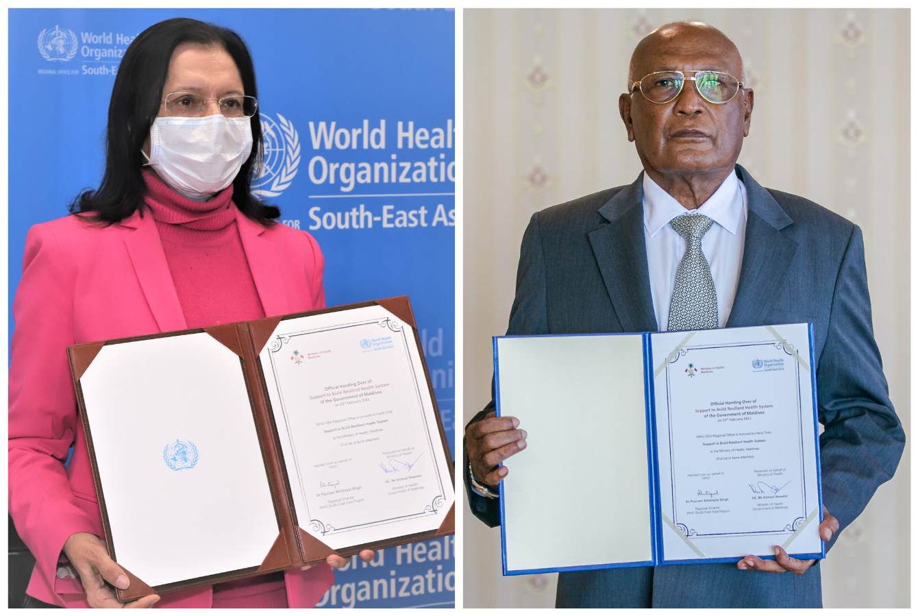 ލެބޯޓަރީއަށް ބޭނުންވާނޭ ތަކެތި ޑަބްލިޔުއެޗްއޯއިން ރާއްޖެއަށް ހަދިޔާކޮށްފި