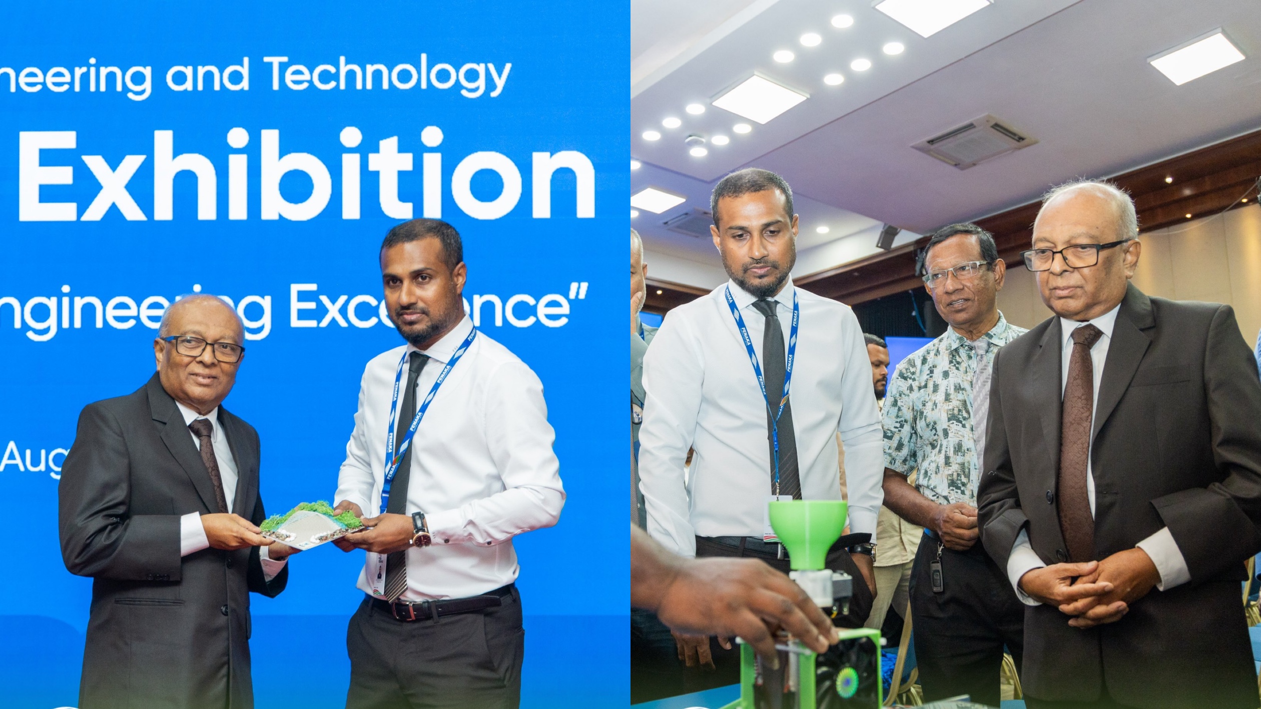 ރާއްޖޭގެ ފުރަތަމަ އިންޖިނިއަރިން އެގްޒިބިޝަން ހުޅުވައިފި