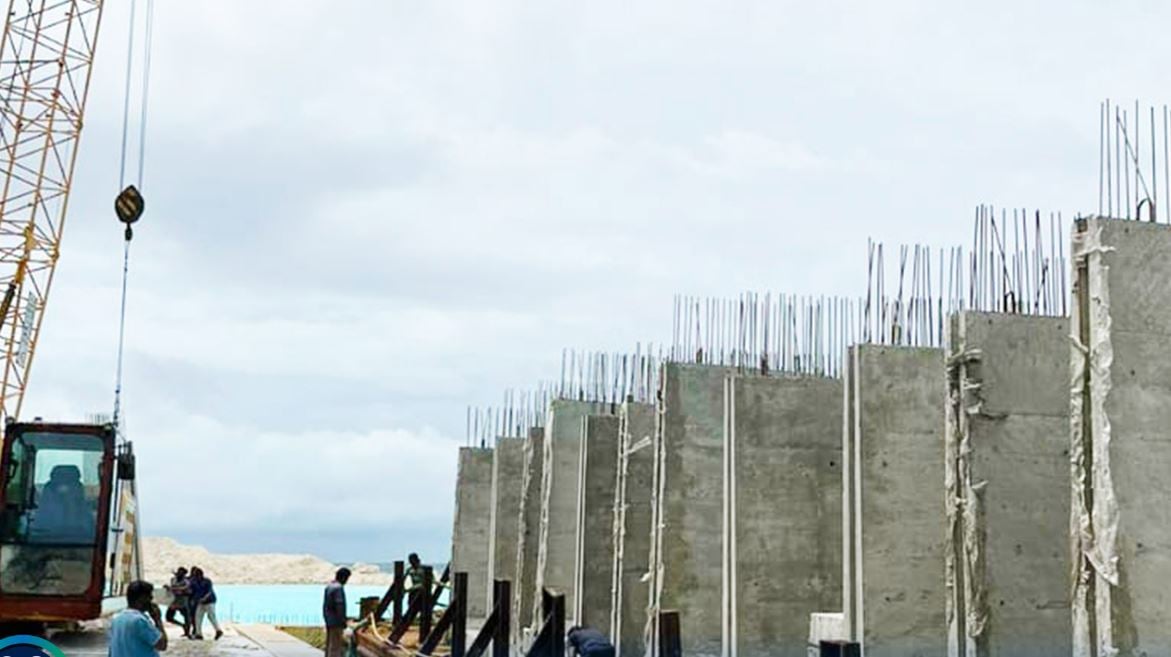 މުރައިދޫ ބަނދަރު ތަރައްޤީކުރުމުގެ މަޝްރޫޢަށް ކޮންކްރީޓް ގަލުގެ އިތުރު ޝިޕްމަންޓެއް