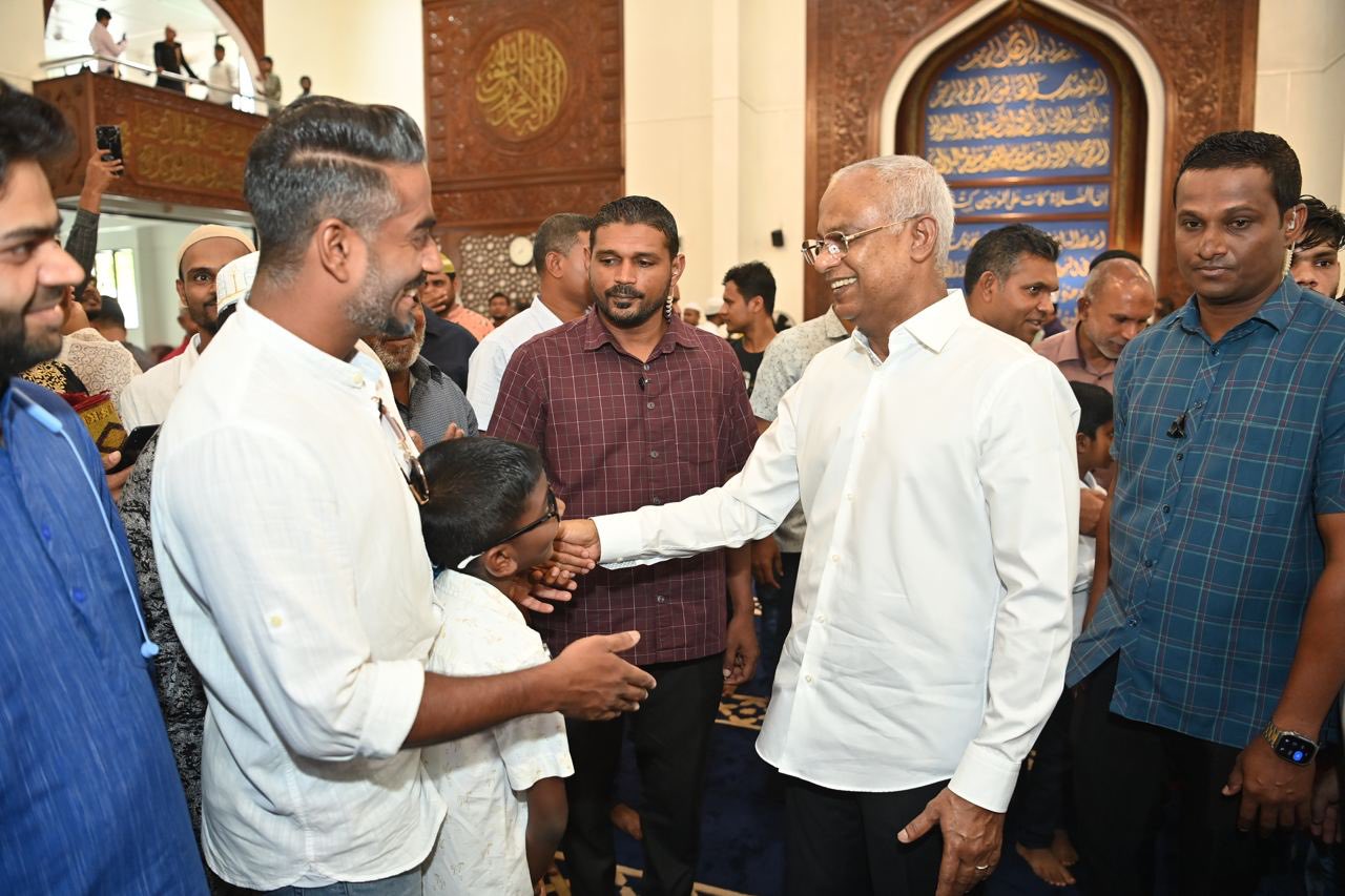 ރައީސް އީދު ސަލާން ކުރަށްވައިފި