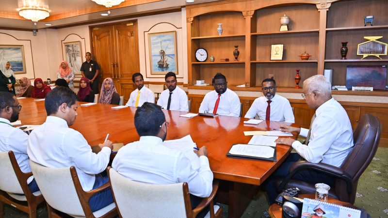 ބިލެތްފަހީގެ އެއަރޕޯޓުގެ މަސައްކަތް ލަސްތަކެއް ނުވެ ކުރިއަށްދާނެ: ރައީސް