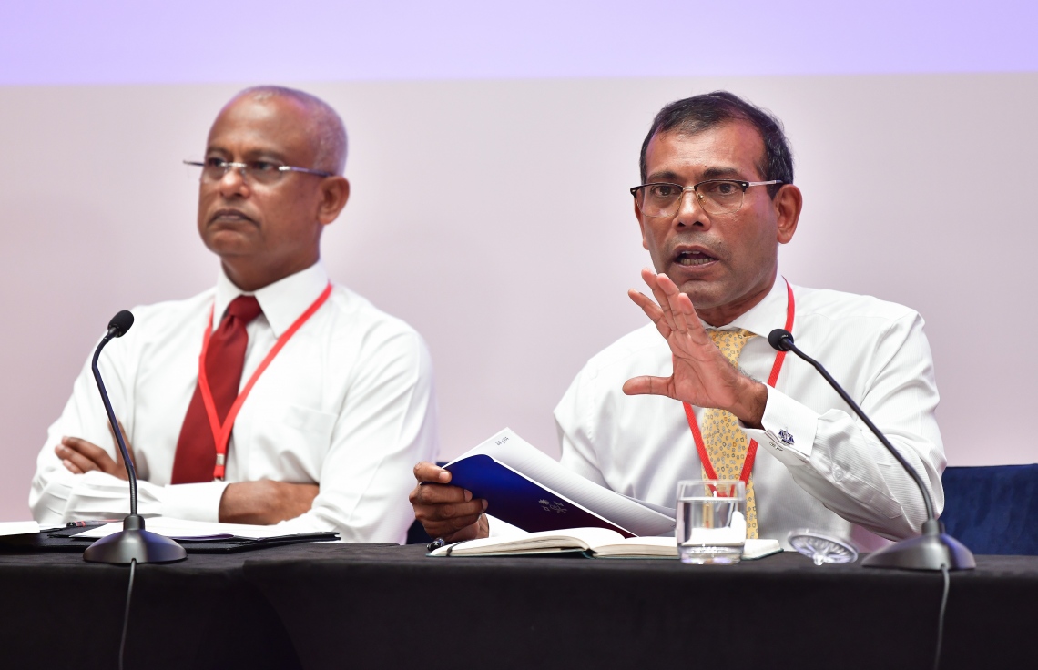 ނަޝީދު މަޖިލީހުގެ ރައީސްކަމުން ވަކިކުރަން ރައީސް ޞާލިޙް އެއްބަސްވެވަޑައިނުގެންނެވި