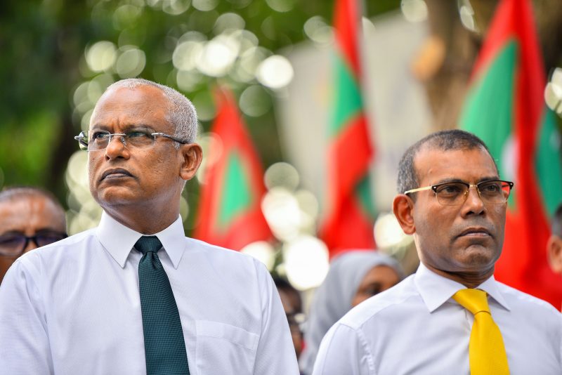 ސަރުކާރުގެ މަޤާމުތަކުގައި ތިބި ބޭފުޅުން ރައީސަށް ވަތްކެއް ނުކުރެވޭނެ: ނަޝީދު