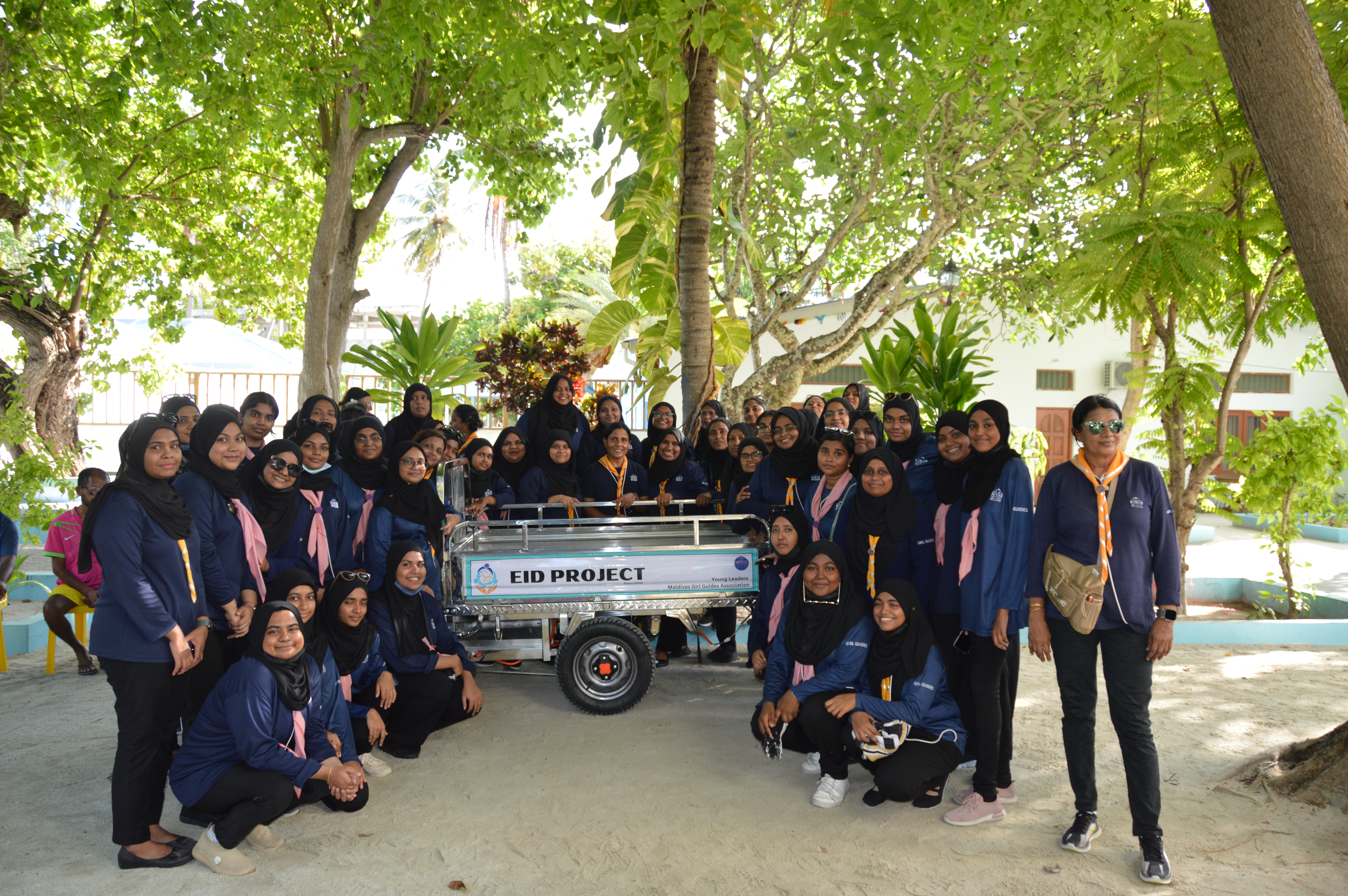 ގައިޑުންގެ އީދު ޕްރޮޖެކްޓްގައި ފަޒްނާ ބައިވެރިވެވަޑައިގެންފި