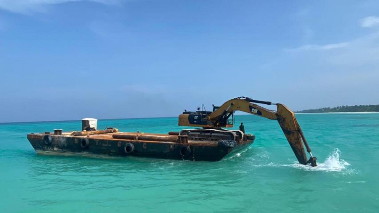 މުކުރިމަގު ބަނދަރުގެ މަސައްކަތް ފަށައިފި