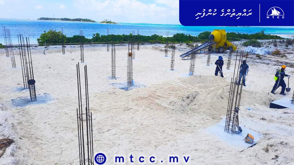 މީމު އެއަރޕޯޓް ފަޔަރ ބިލްޑިންގގެ ފައުންޑޭޝަން ބީމްގެ މަސައްކަތް ފަށައިފި