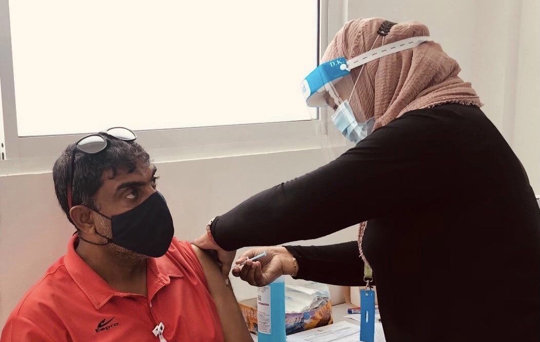 ހުޅުމާލޭގައި ވެކްސިން ދިނުން ހުޅުމާލެ ހޮސްޕިޓަލަށް ބަދަލުކޮށްފި