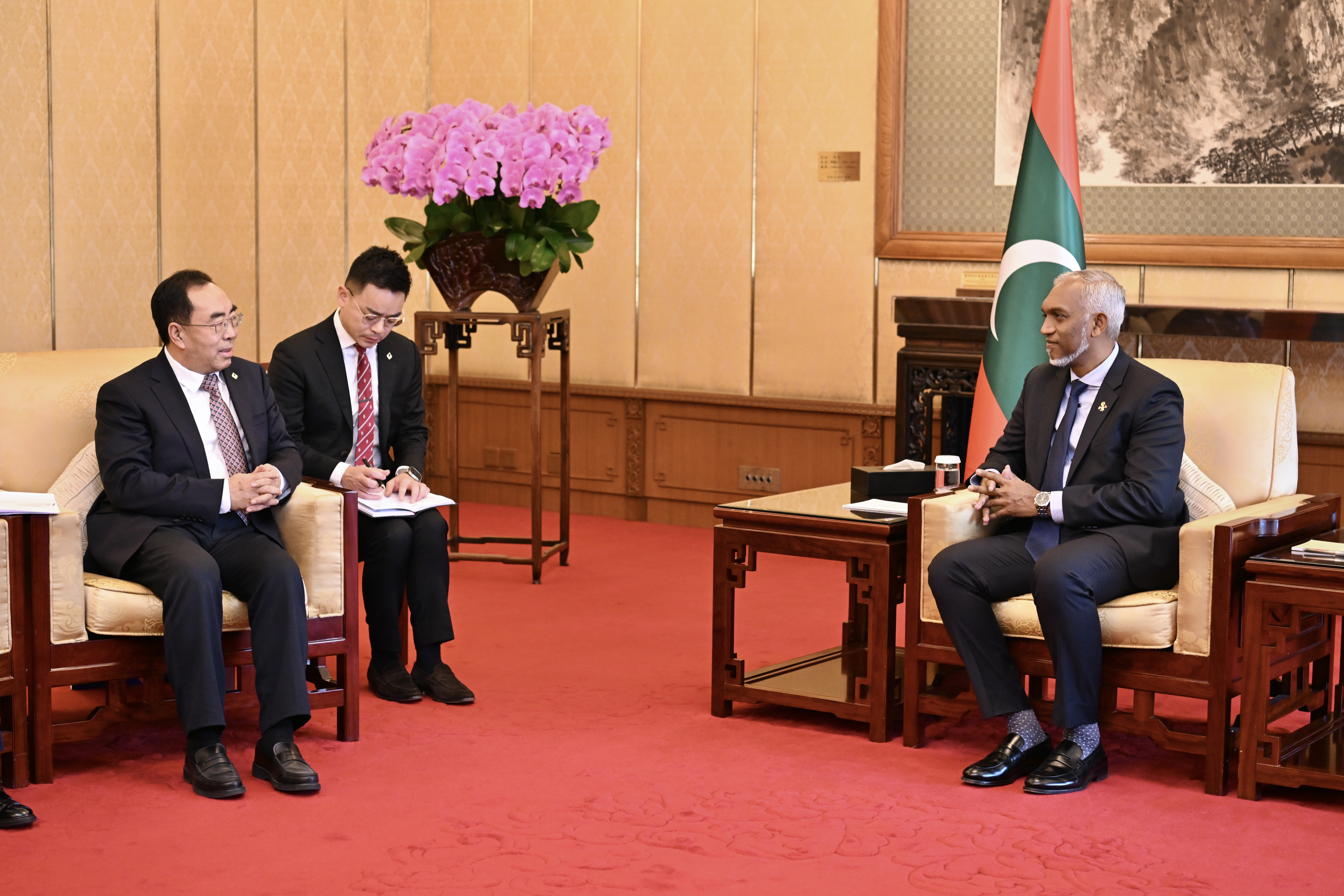 ޑރ. މުއިއްޒުގެ ޗައިނާ ދަތުރުފުޅާއެކު ދެޤައުމުގެ ގުޅުންތައް އައު ހަރުފަތަކަށް ގެންދެވިއްޖެ: ބީޔޫސީޖީގެ ރައީސް