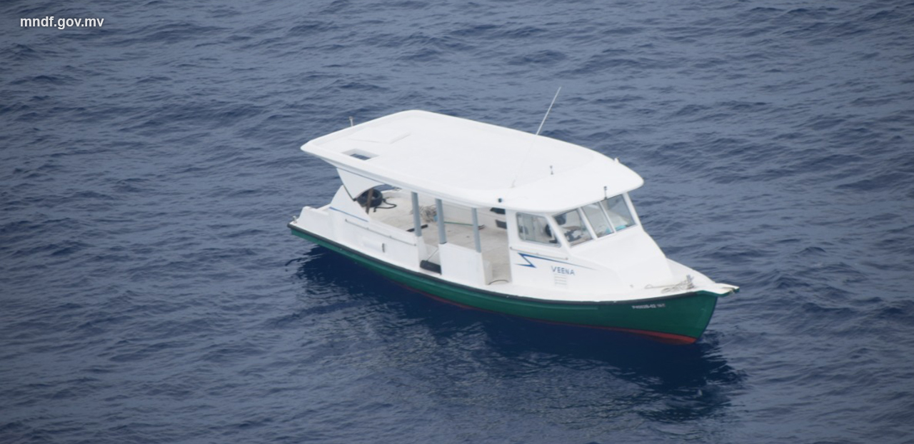 ގެއްލިގެން ހޯދަމުންދިޔަ "ވީނަ" ދޯނި ފެނިއްޖެ