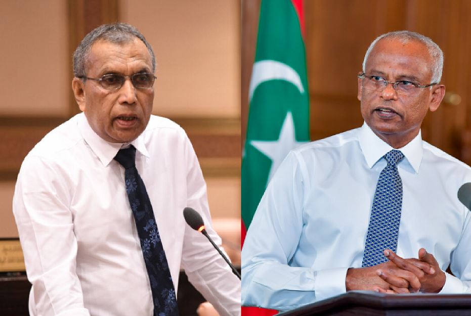 ރައީސް ބައްދަލުކުރެއްވީ އަފީފް އެދިގެން: ރައީސް އޮފީސް