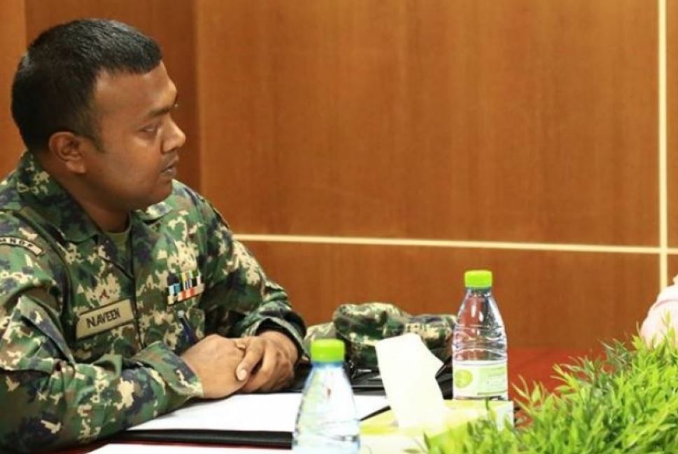 އެމްއެމްޕީއާރުސީގެ މައްސަލައިގައި ސިފައިންގެ ލެފްޓިނެންޓް ކާނަލަކަށް ދައުވާކުރަނީ