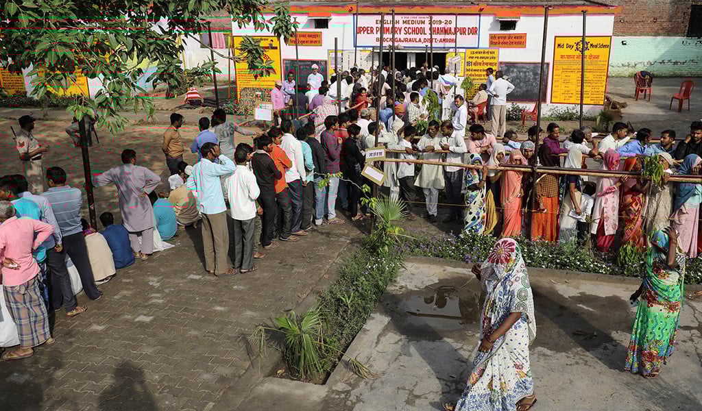 މަރުވެފައިވާ އަންހެނަކު އިންޑިއާގެ އިންތިހާބެއް ކާމިޔާބުކޮށްފި