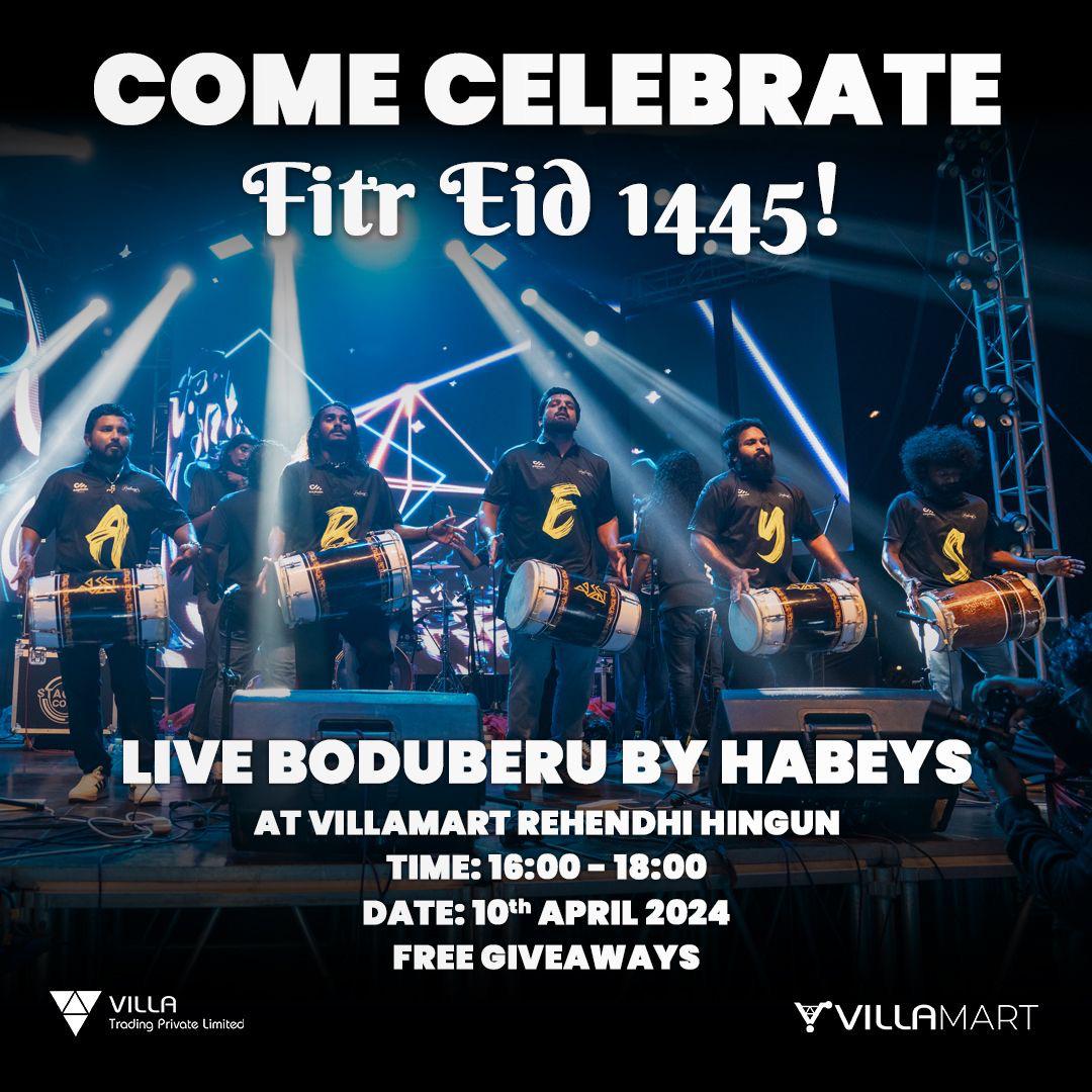 ވިލާ މާޓުން ހަބޭސް ބޮޑުބެރު ގްރޫޕާއިއެކު އީދު ދުވަހު ފޯރިގަދަ ހަރަކާތެއް