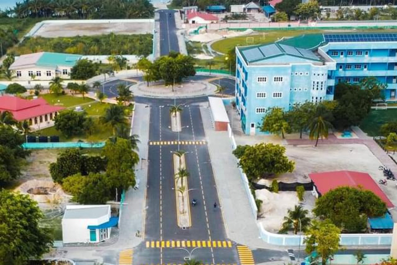 މިލަންދޫ މަގުހެދުމުގެ 95 އިންސައްތަ މަސައްކަތް ނިމިއްޖެ