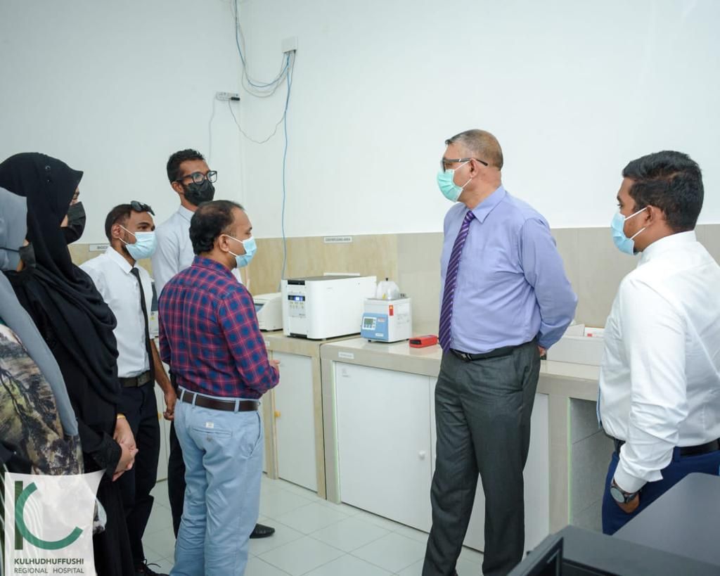 ނޮޅިވަރަންފަރު ޞިއްޙީ މަރުކަޒުގައި ލެބޯޓަރީގެ ޚިދުމަތް އިފްތިތާޙް ކޮށްފި