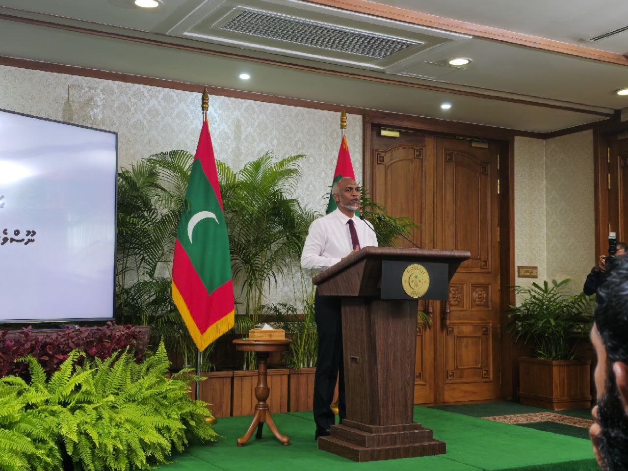 ސިނަމާލެ ފުލެޓުތައް ހިމެނޭގޮތަށް މާލެ ސަރަހައްދުގައި ޖުމްލަ 5960 ފުލެޓު އަޅާނަން: ރައީސް