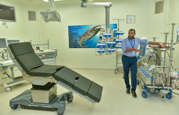 ހިތް ނުފަޅާ ހިތުގެ މައިލޭނާރު ބަދަލުކޮށްލާ ކާމިޔާބު އޮޕަރޭޝަނެއް އޭޑީކޭ ހޮސްޕިޓަލުން ކޮށްފި