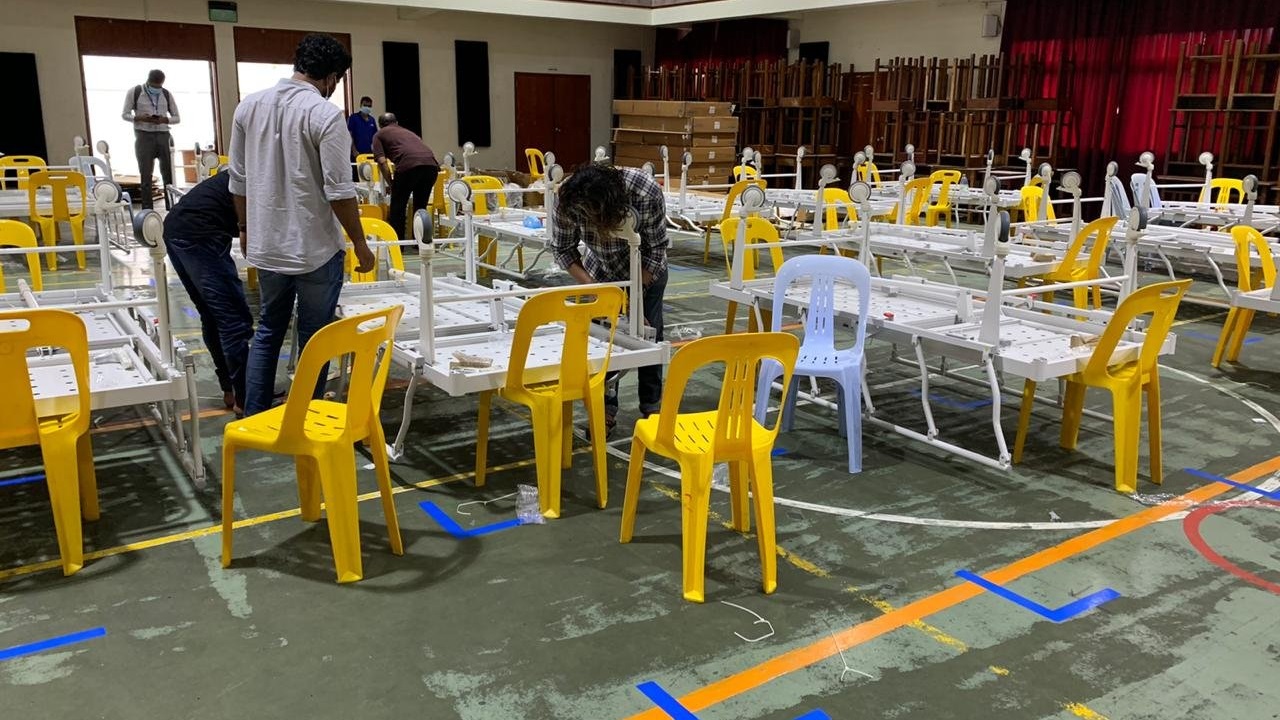 ކޯވިޑް-19: އެސްޓީއޯއިން ތާޖުއްދީން ސްކޫލް ފެސިލިޓީގައި 19 އެނދު ގާއިމް ކޮށްފި