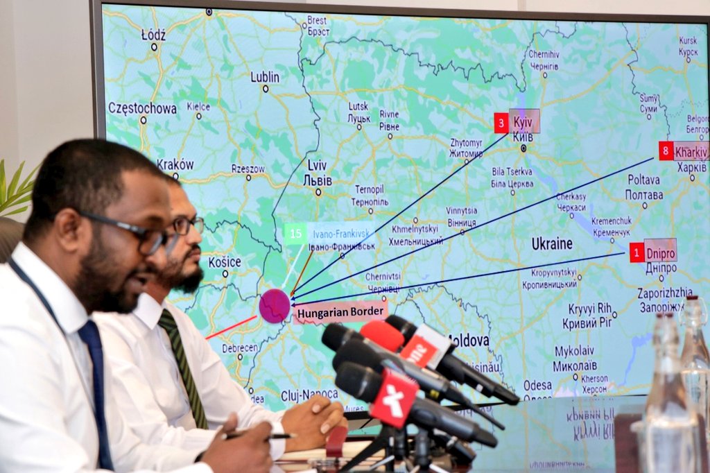 ރަޝިޔާއާއި ބެލަރޫސްގައި ތިބި ކިޔަވާ ކުދިންނަށް ނުރައްކަލެއް ނެތް: މިނިސްޓްރީ