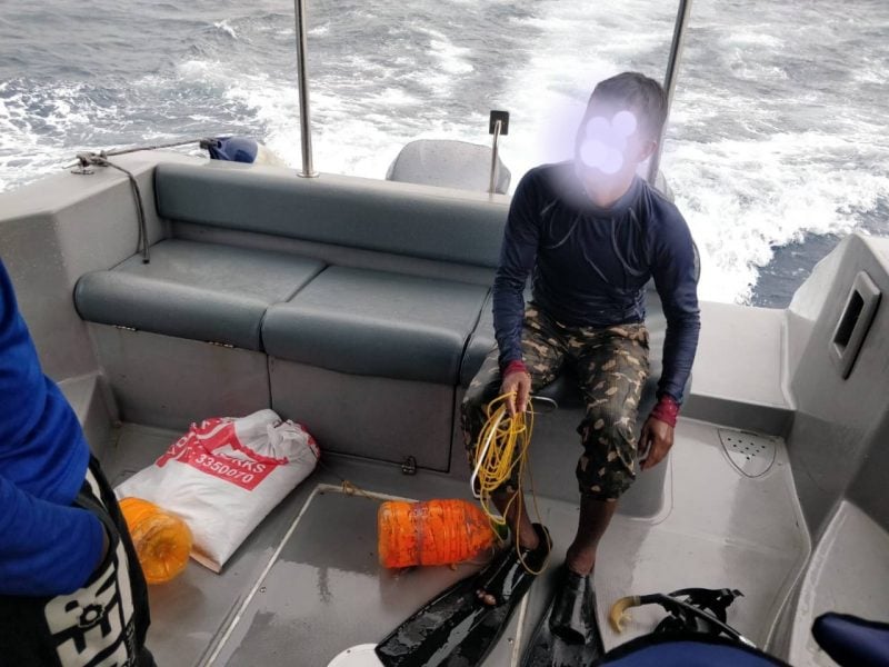 ބޯވަ ނަގަން ގޮސް އުޅުނު މީހަކު އޮޔާ ދަނިކޮށް ސަލާމަތް ކޮށްފި