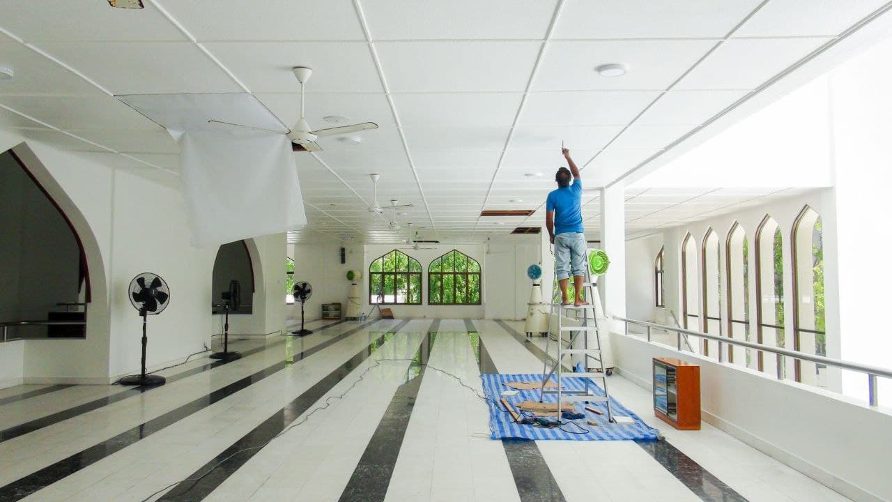 ރަމަޟާންމަހަށް އިސްލާމީ މަރުކަޒުގެ އާބާތުރަ ފިލުވުމުގެ މަސައްކަތް ފަށައިފި