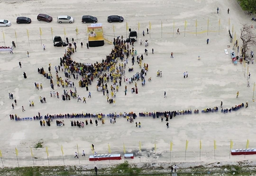 ޕްރައިމަރީގެ ކެމްޕޭނަށް ނަޝީދު އައްޑޫ ސިޓީއަށް ވަޑައިގަތުމުން ލިބުނީ ފިނި ތަރުހީބެއް