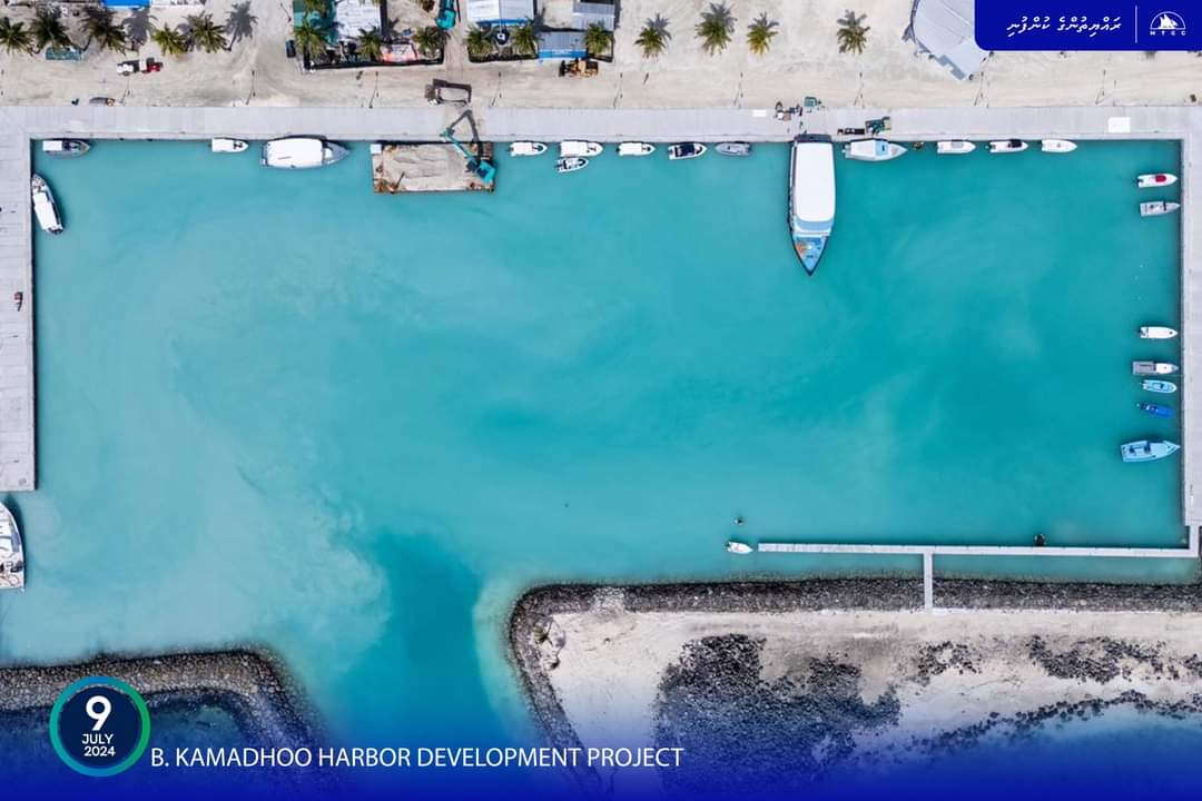 ކަމަދޫ ބަނދަރު މަޝްރޫއުގެ 93 އިންސައްތަ ނިމިއްޖެ