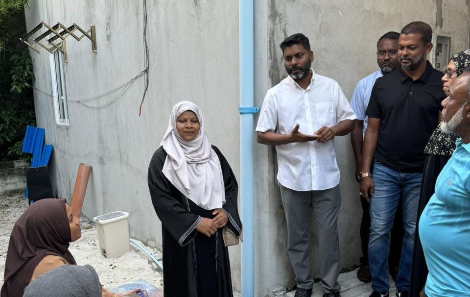 ހުރާ ދާއިރާ ޕީއެންސީ ޕްރައިމަރީން ބަލިވި އަނާރާގެ ކެމްޕޭނުގައި ވަޒީރުން