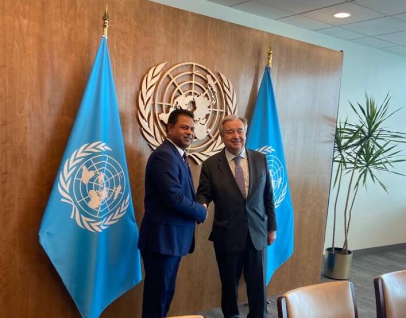 ރައީސްގެ ސިޔާސަތާއި، ފެނަކައިގެ މަސައްކަތަށް އދގެ ސެކްރެޓަރީ ޖެނަރަލްގެ ތައުރީފް