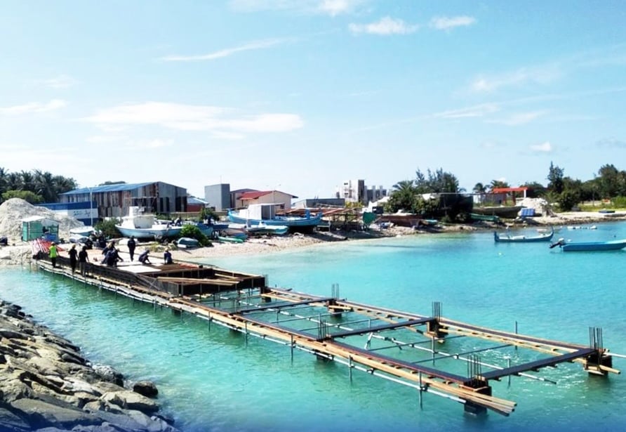 މަނަދޫ ބަނދަރުގެ މަސައްކަތް ބާރަށް ކުރިއަށް!