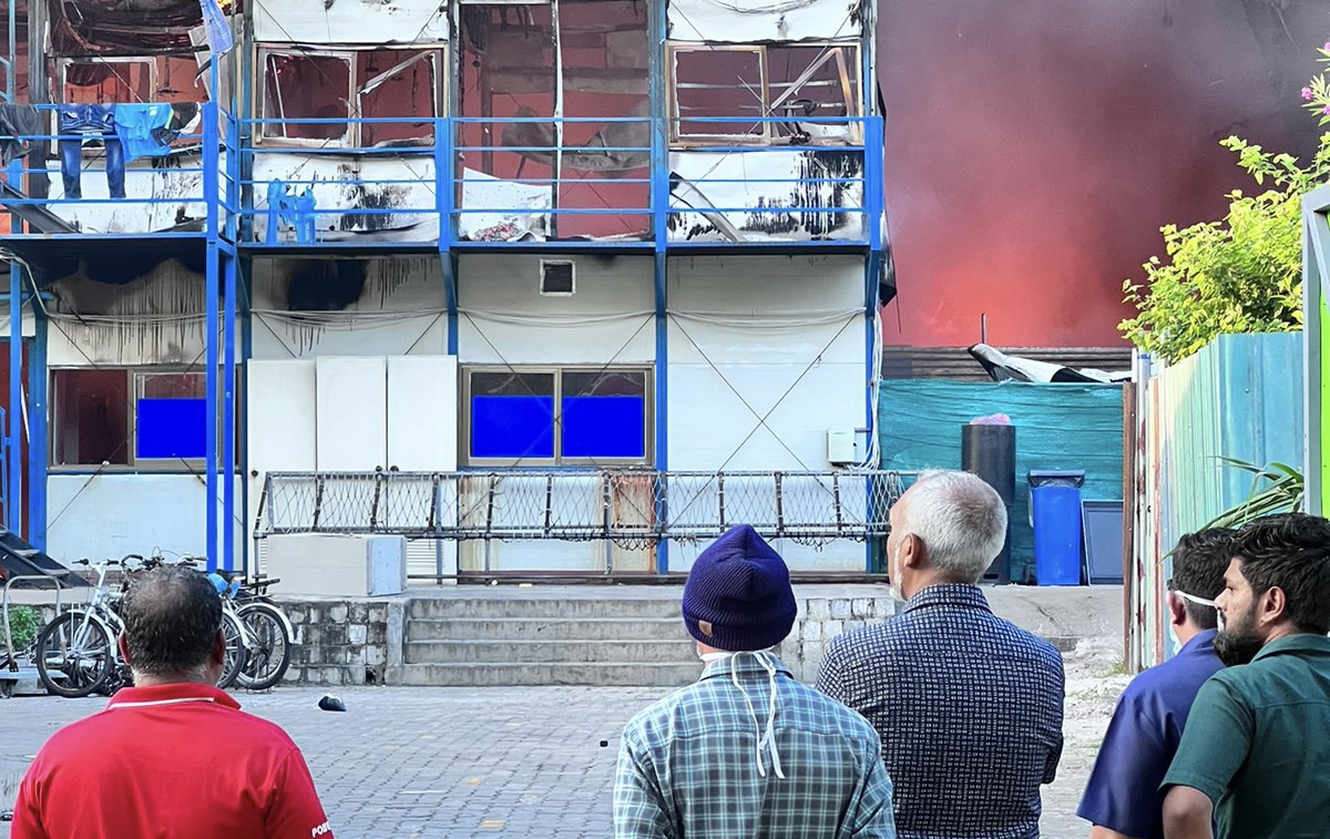 އަލިފާނުގެ ޙާދިސާގައި ސިޓީ ކައުންސިލްގެ އެކޮމޮޑޭޝަން ބްލޮކް އަނދައި ހުލިވެއްޖެ