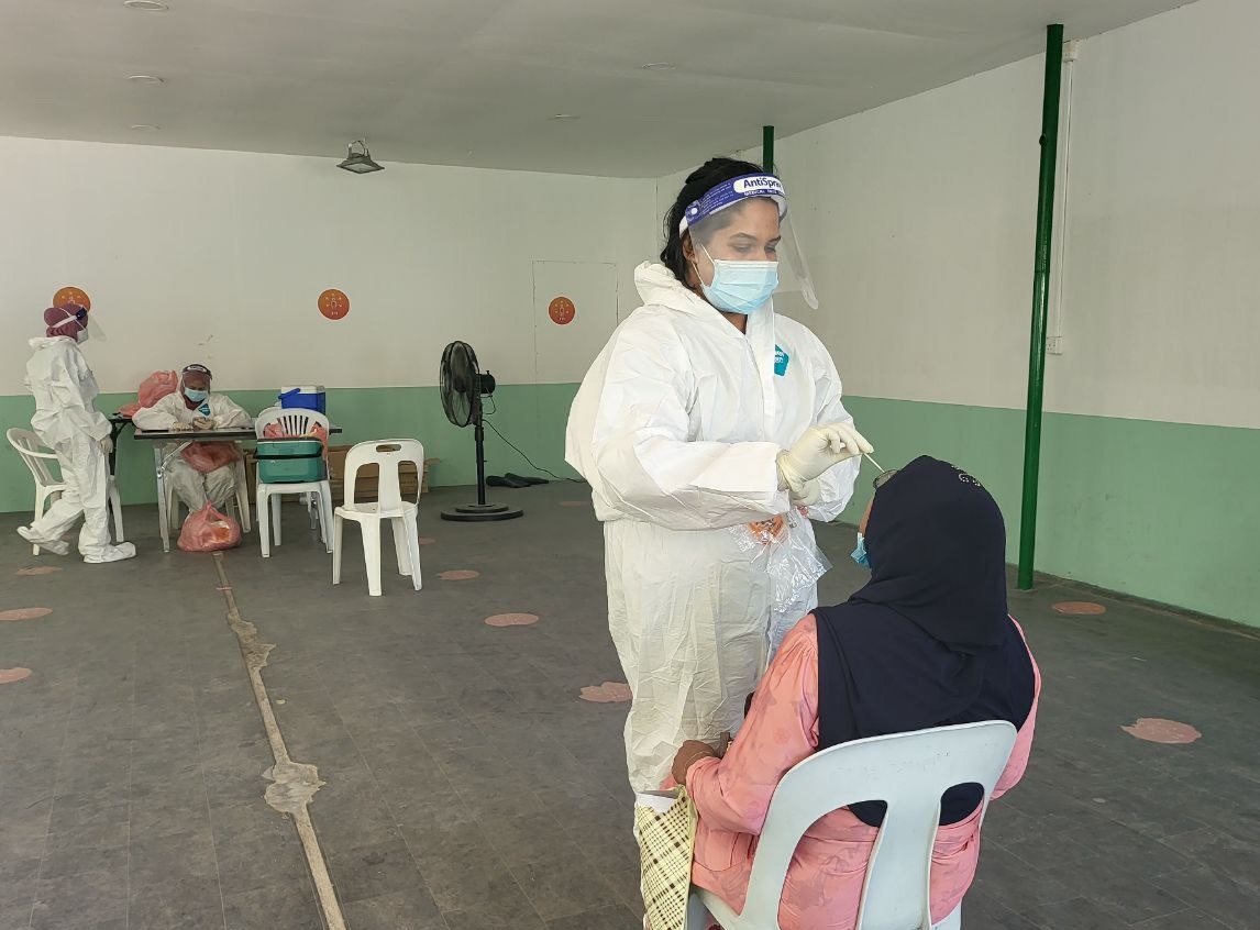 ކޮވިޑް-19: ޖުމްލަ 1128 މީހަކު މިއަދު ޕޮޒިޓިވް