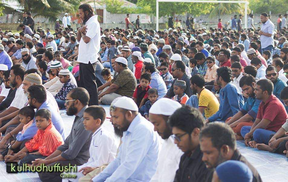 މާލެ ސިޓީގައި ބޮޑު ޖަމާޢަތުގައި އީދު ނަމާދު ނުކުރާގޮތަށް ނިންމައިފި